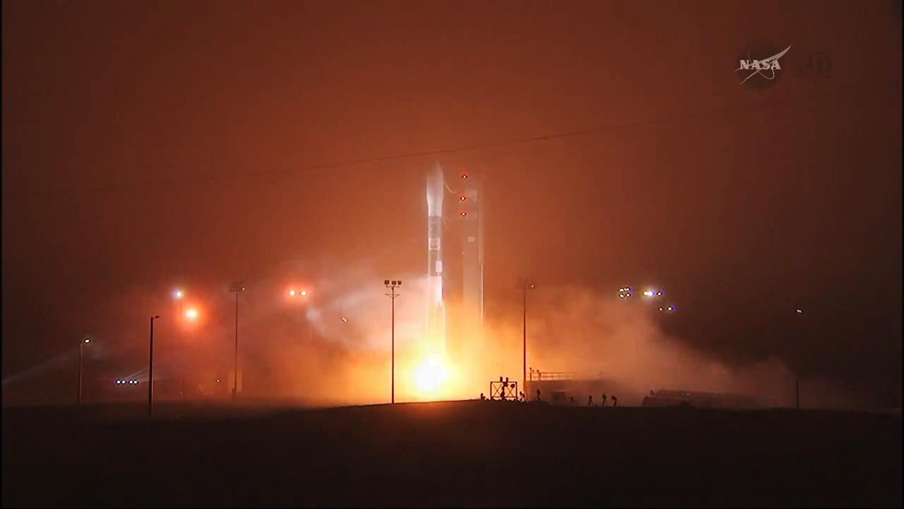 VANDENBERG AIR FORCE BASE, Calif. – The United Launch Alliance Delta II rocket lifts off through the fog at Space Launch Complex 2 on Vandenberg Air Force Base in California, engines blazing, carrying NASA's Orbiting Carbon Observatory-2, or OCO-2, to orbit. ): Launch was on schedule at 5:56 a.m. EDT on July 2 following the repair of the pad's water suppression system, which failed on the first launch attempt July 1. OCO-2 is NASA’s first mission dedicated to studying atmospheric carbon dioxide, the leading human-produced greenhouse gas driving changes in Earth’s climate. OCO-2 will provide a new tool for understanding the human and natural sources of carbon dioxide emissions and the natural "sinks" that absorb carbon dioxide and help control its buildup. The observatory will measure the global geographic distribution of these sources and sinks and study their changes over time. To learn more about OCO-2, visit http://www.nasa.gov/oco2. Photo credit: NASA