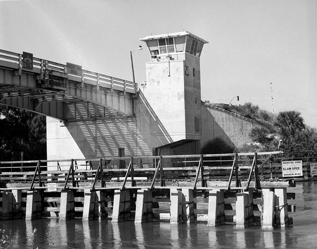 View of the Haulover Canal Bridge