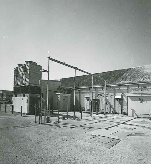Exterior View of Hangar AE
