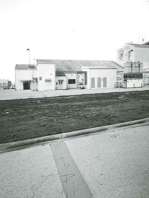 Exterior View of Hangar AE