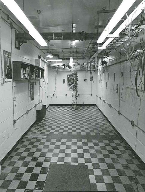 Interior View of Hangar AE