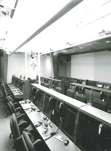 Interior View of Hangar AE