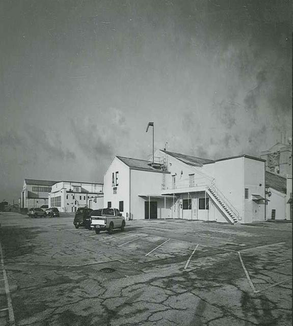 Exterior View of Hangar AE