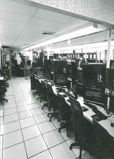 Interior View of Hangar AE