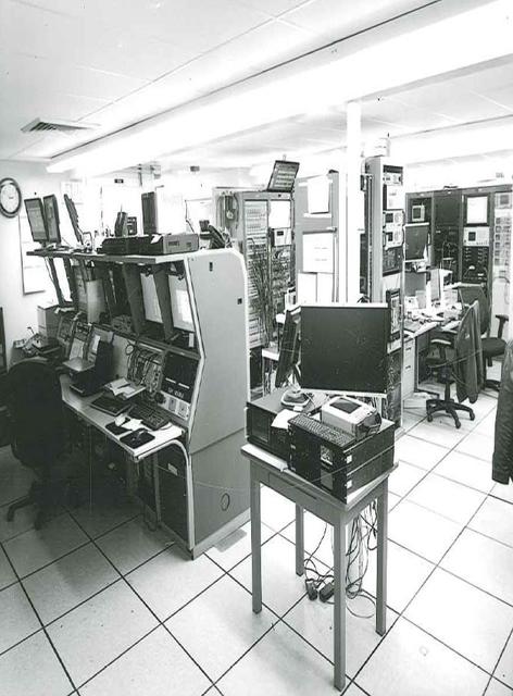 Interior View of Hangar AE