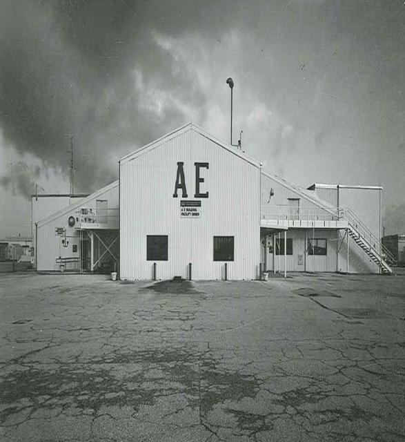 Exterior View of Hangar AE