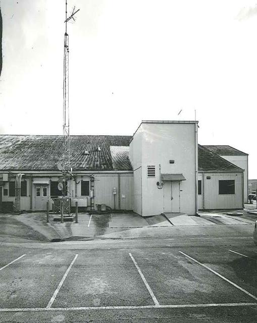 Exterior View of Hangar AE