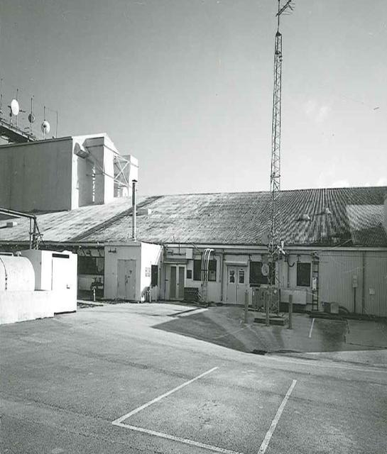 Exterior View of Hangar AE