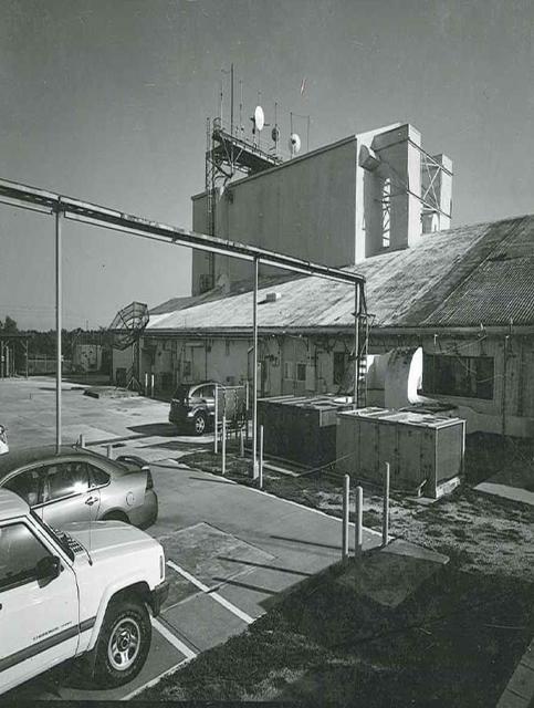 Exterior View of Hangar AE