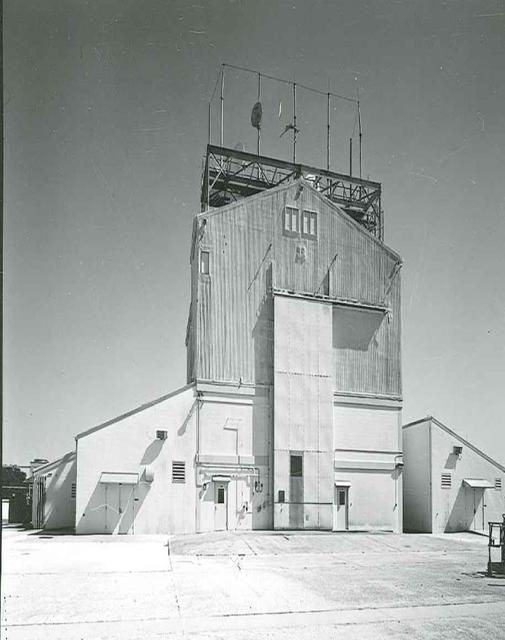 Exterior View of Hangar AE
