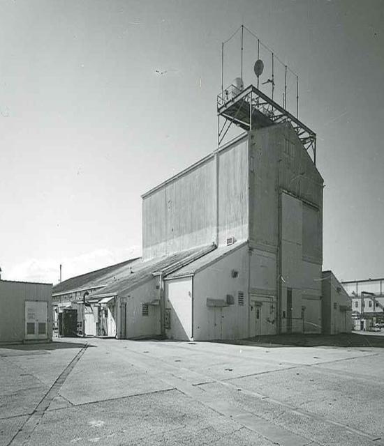 Exterior View of Hangar AE