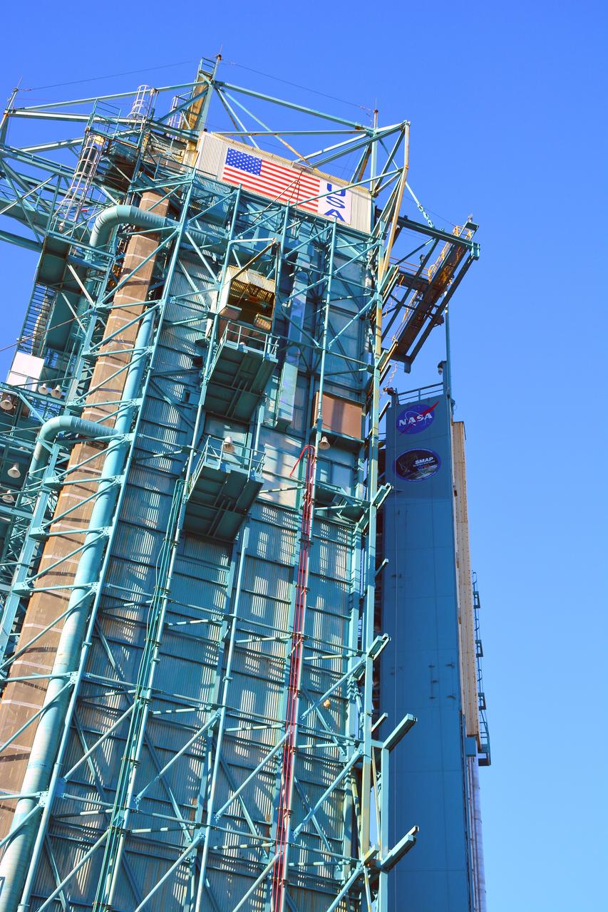 VANDENBERG AFB, California – Space Launch Complex-2 at Vandenberg AFB, California, is the launch site for NASA's SMAP spacecraft. For more, go to www.nasa.gov/smap Photo credit: NASA/Randy Beaudoin