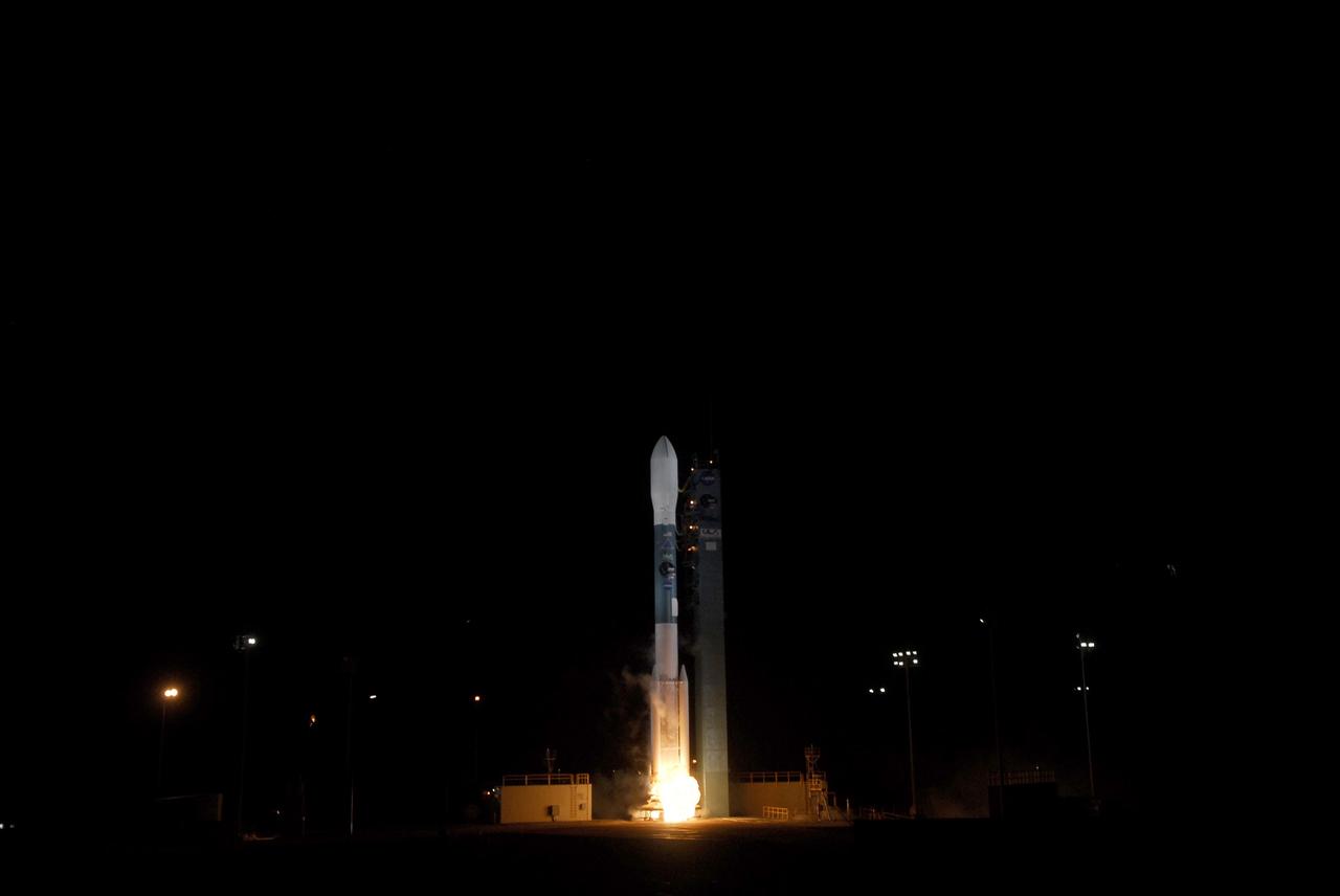 VANDENBERG AIR FORCE BASE, Calif. – At Space Launch Complex 2 on Vandenberg Air Force Base in California, a United Launch Alliance Delta II rocket springs to life. The liftoff will boost NASA's Soil Moisture Active Passive satellite, or SMAP, to orbit. Liftoff was at 9:22 a.m. EST. SMAP is designed to produce the highest-resolution maps of soil moisture ever obtained from space. To learn more about SMAP, visit http://www.nasa.gov/smap. Photo credit: NASA/Kim Shiflett