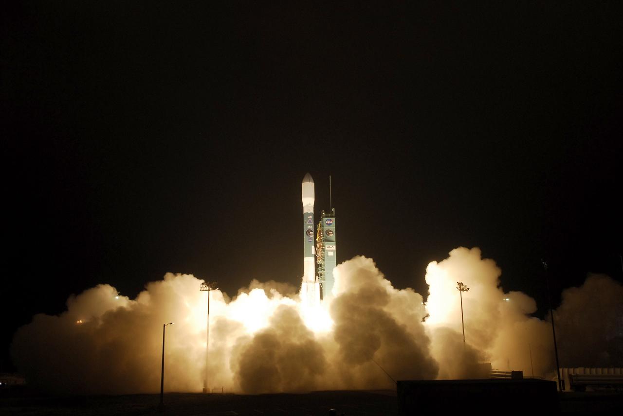 VANDENBERG AIR FORCE BASE, Calif. – An exhaust cloud builds around the United Launch Alliance Delta II rocket as it lifts off Space Launch Complex 2 at Vandenberg Air Force Base, carrying NASA's Soil Moisture Active Passive satellite, or SMAP, on a mission to study global coverage of soil moisture and freeze/thaw measurements. Launch was at 9:22 a.m. EST. SMAP is designed to produce the highest-resolution maps of soil moisture ever obtained from space. To learn more about SMAP, visit http://www.nasa.gov/smap. Photo credit: NASA/Kim Shiflett