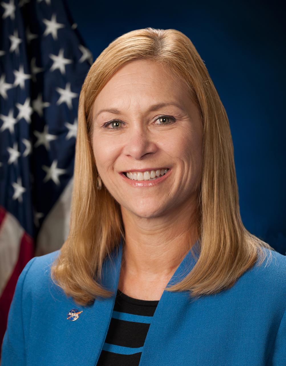 Janet E. Petro, Director, NASA's John F. Kennedy Space Center, Florida.
