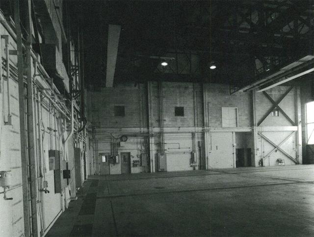 Interior View of Hangar S