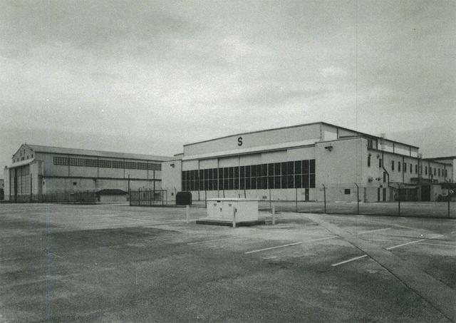 Exterior View of Hangar S