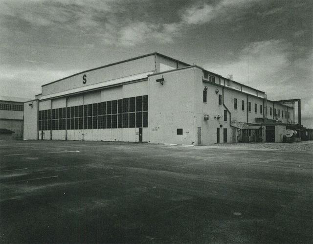 Exterior View of Hangar S