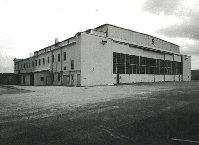 Exterior View of Hangar S