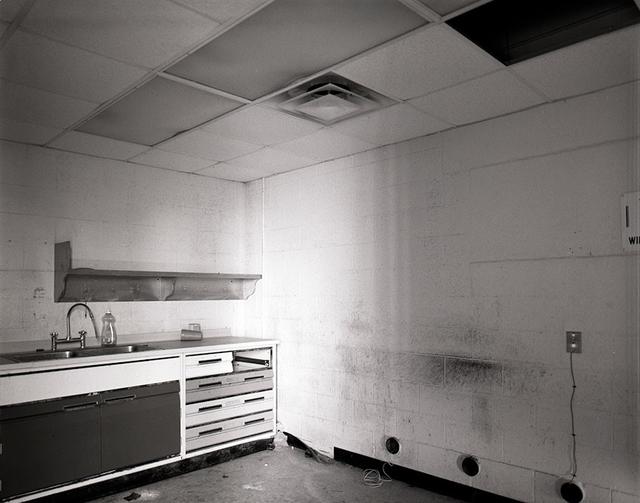 Interior view of the Solar Array Test Building