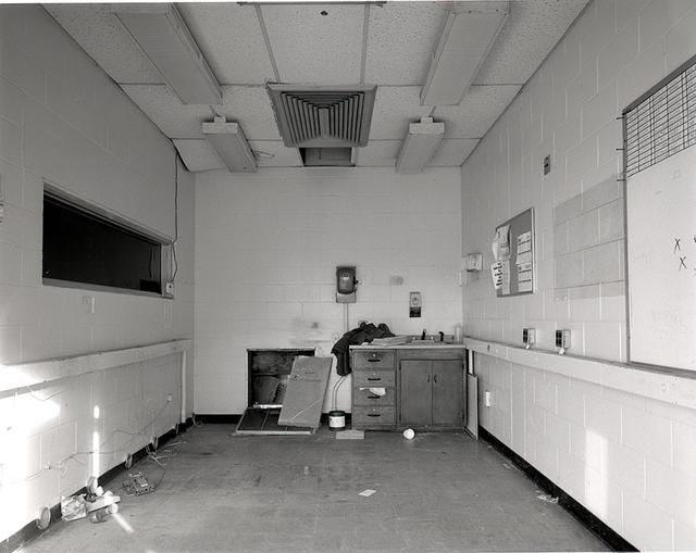 Interior view of the Solar Array Test Building