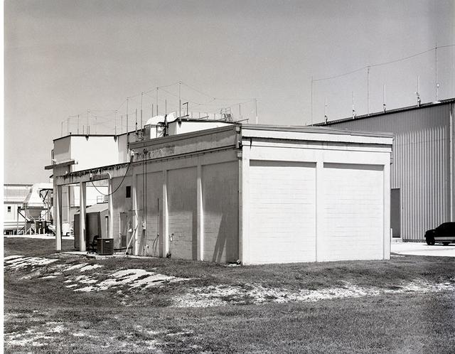 Exterior view of the Solar Array Test Building