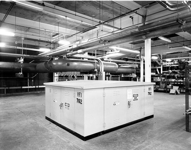 Internal view of the VAB Utility Annex