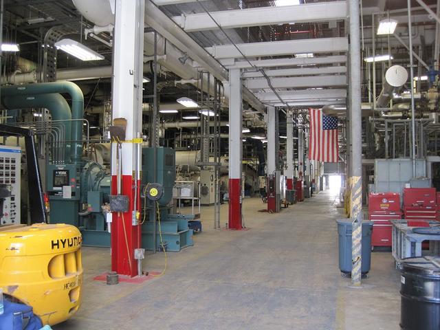Internal view of the VAB Utility Annex