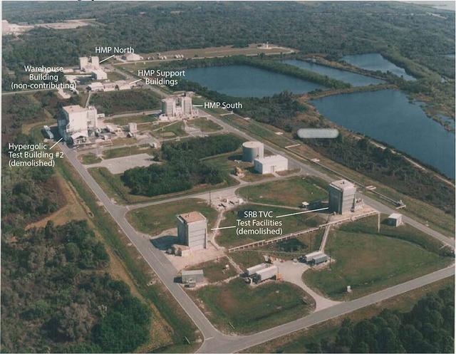 Aerial view of the HMCA Complex