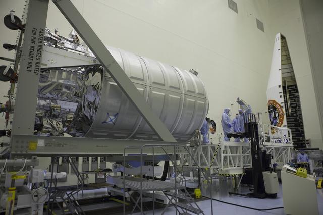 NASA image: Cygnus Orbital ATK OA-6 Late Cargo Load