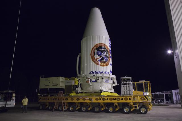 Cygnus Orbital ATK OA-6 Transport from PHSF to VIF