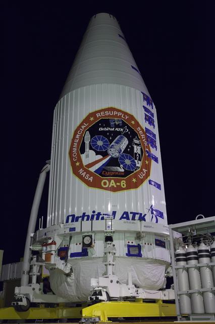 NASA image: Cygnus Orbital ATK OA-6 Transport from PHSF to VIF