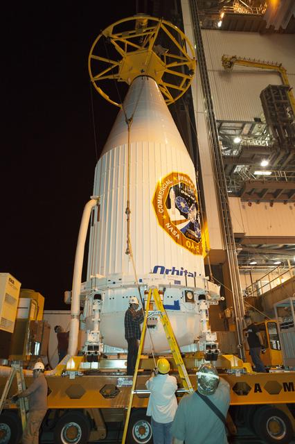 NASA image: Cygnus Orbital ATK OA-6 Transport from PHSF to VIF