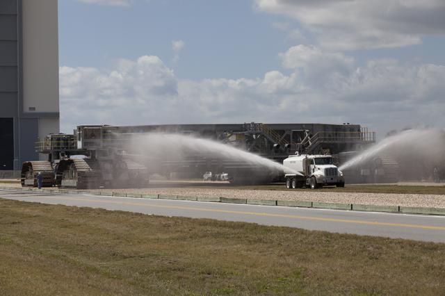 NASA image: Crawler Transporter 2 Trek