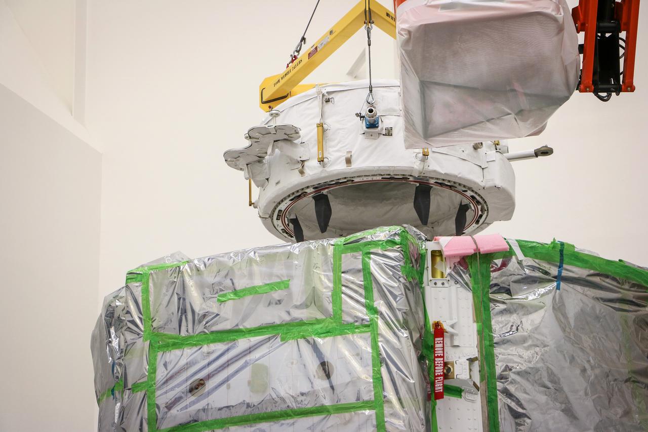 International Docking Adapter #2 installation for SpaceX's CRS-9 mission. 