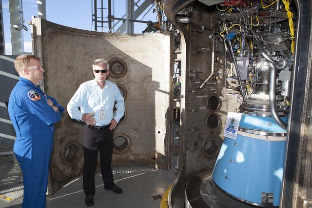 NASA image: Commerical Crew Program (CCP) Astronauts visit Aerojet Rocketdyn
