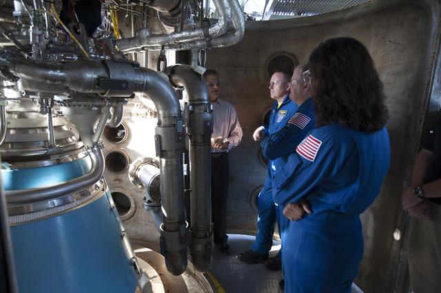 NASA image: Commerical Crew Program (CCP) Astronauts visit Aerojet Rocketdyn