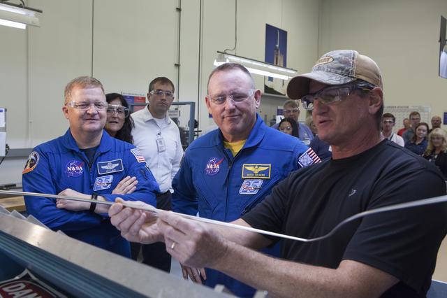 NASA image: Commerical Crew Program (CCP) Astronauts visit Aerojet Rocketdyn
