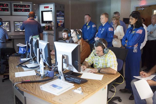 NASA image: Commerical Crew Program (CCP) Astronauts visit Aerojet Rocketdyn