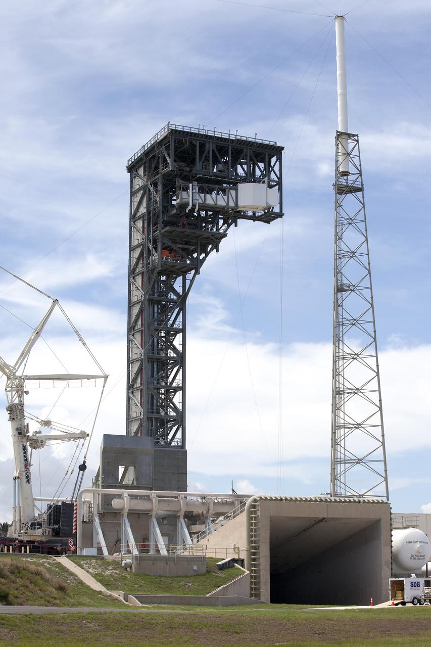 The Crew Access Arm and White Room for Boeing's CST-100 Starliner are attached to the Crew Access Tower at Cape Canaveral Air Force Station’s Space Launch Complex 41. The arm will serve as the connection that astronauts will walk through prior to boarding the Starliner spacecraft when stacked atop a United Launch Alliance Atlas V rocket. This installation completes the major construction of the first new Crew Access Tower to be built at the Cape since the Apollo era. Under a Commercial Crew Transportation Capability contract with NASA, Boeing’s Starliner system will be certified by NASA's Commercial Crew Program to fly crews to and from the International Space Station.