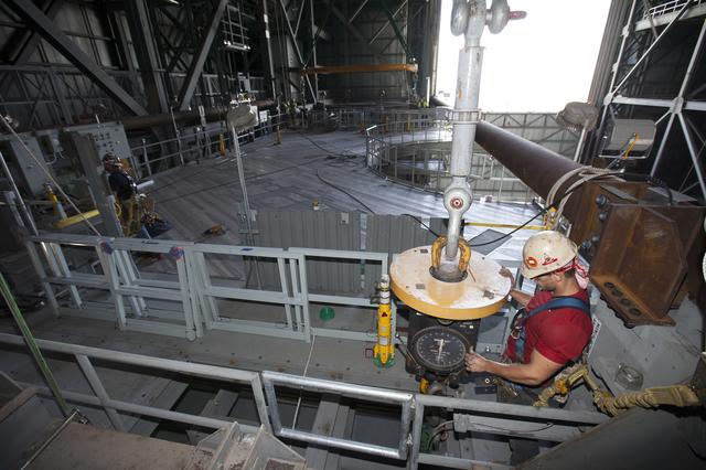 NASA image: Platform D Installation
