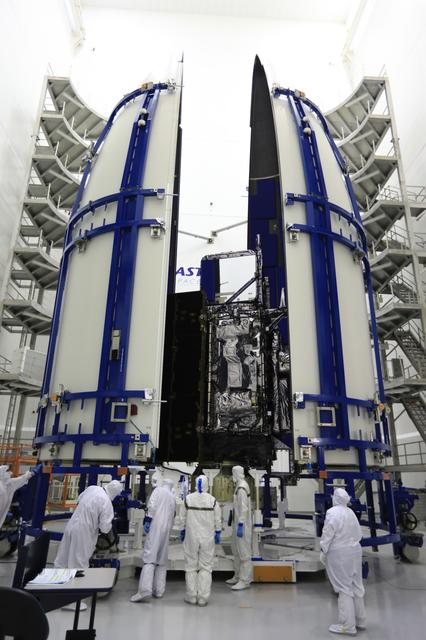 NASA image: GOES-R Encapsulation