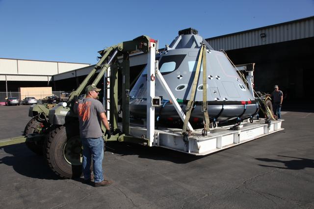NASA image: Orion Underway Recovery Test 5 (URT-5) - Orion Boiler Plate Test