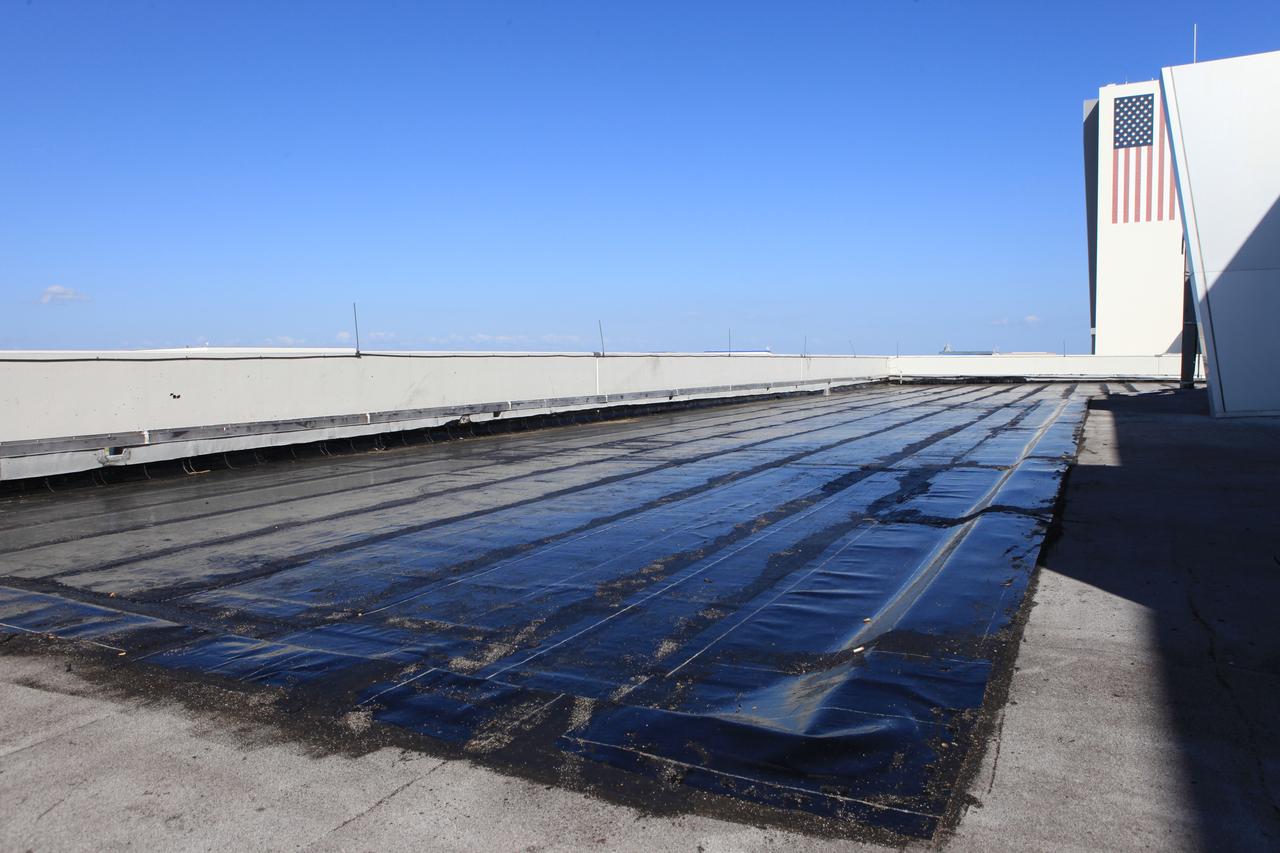 Following Hurricane Matthew, repairs have been made to the roof of the Operations Support Building (OSB) II in the Launch Complex 39 area at NASA's Kennedy Space Center in Florida. Assessments and repairs continue on various structures and facilities across the spaceport, part of the ongoing recovery from the storm, which passed to the east of Kennedy on Oct. 6 and 7, 2016. The center received some isolated roof damage, damaged support buildings, a few downed power lines, and limited water intrusion. Beach erosion also occurred, although the storm surge was less than expected.