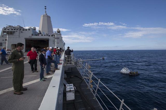 NASA image: Orion Underway Recovery Test 5 (URT-5)