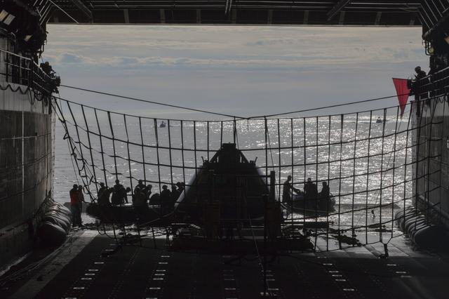 NASA image: Orion Underway Recovery Test 5 (URT-5)