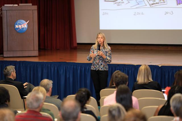 NASA image: Agency Innovation Mission with Dava Newman