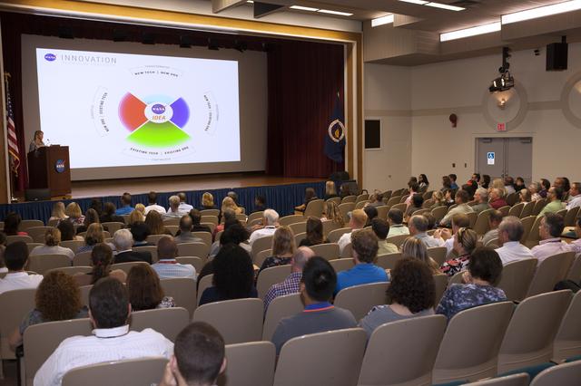 NASA image: Agency Innovation Mission with Dava Newman