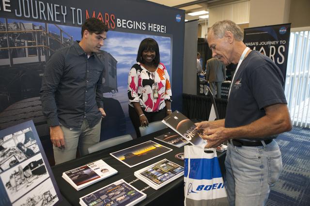 NASA image: Innovation Expo with Bob Cabana