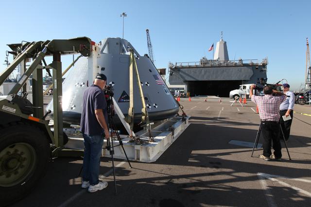 NASA image: Orion Underway Recovery Test 5 (URT-5)